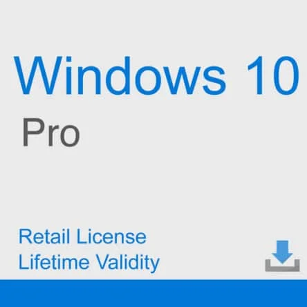 Windows 10 Professional 32/64 Bit Retail License Key